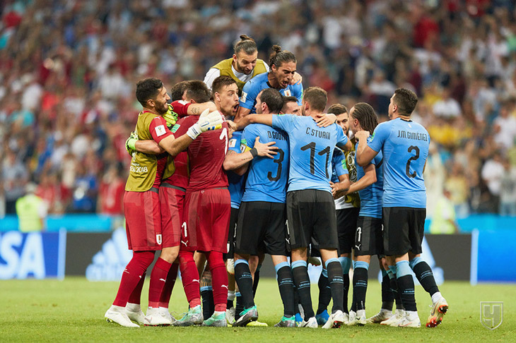 Уругвай-Португалия 2:1 1/8 финала чемпионата мира 2018