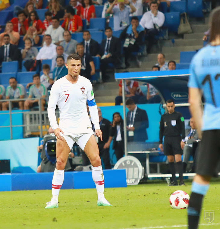 Уругвай-Португалия 2:1 1/8 финала чемпионата мира 2018 Рональду