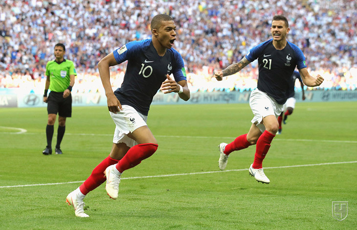 1/8 финала чемпионата мира 2018 Франция-Аргентина 4:3 Мбаппе