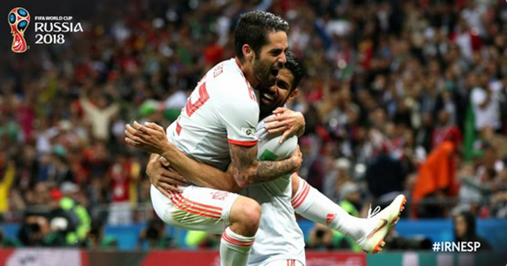Иран - Испания 0:1 чемпионат мира 2018