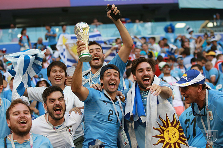 Уругвай - Россия 3:0 чемпионат мира 2018