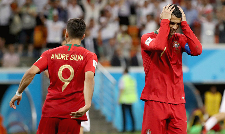 Иран - Португалия 1:1 чемпионат мира 2018 Роналду не забил пенальти