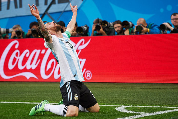 Нигерия - Аргентина 1:2 чемпионат мира 2018 Месси Гол!