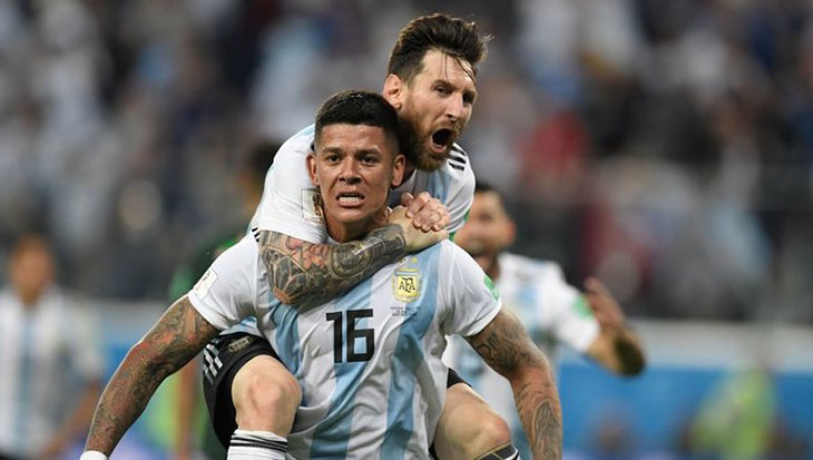 Нигерия - Аргентина 1:2 чемпионат мира 2018 Рохо и Месси