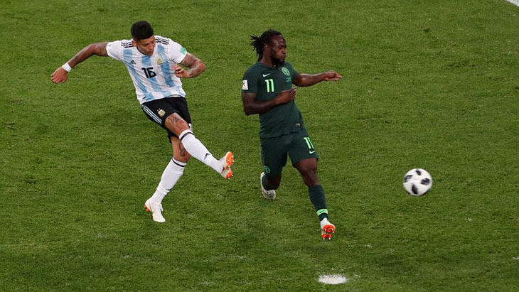 Нигерия - Аргентина 1:2 чемпионат мира 2018 Рохо ГОЛ!