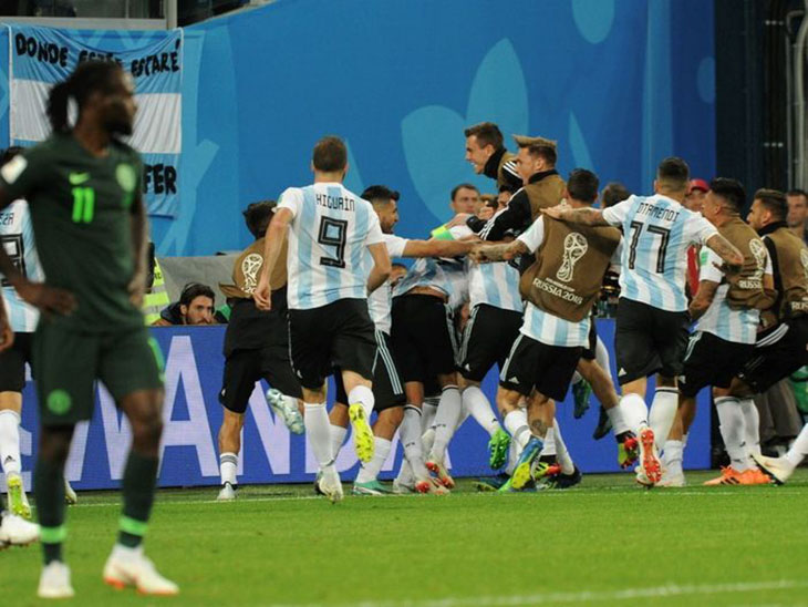 Нигерия - Аргентина 1:2 чемпионат мира 2018