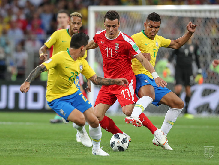 Сербия - Бразилия 0:2 чемпионат мира 2018