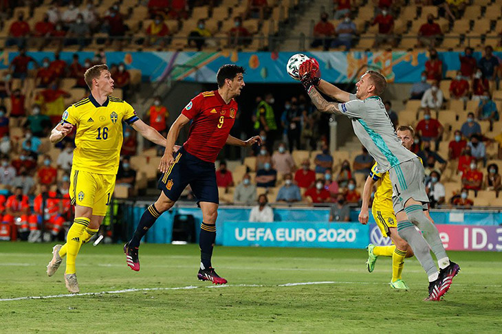 Евро-2020 Группа Е Испания — Швеция — 0:0