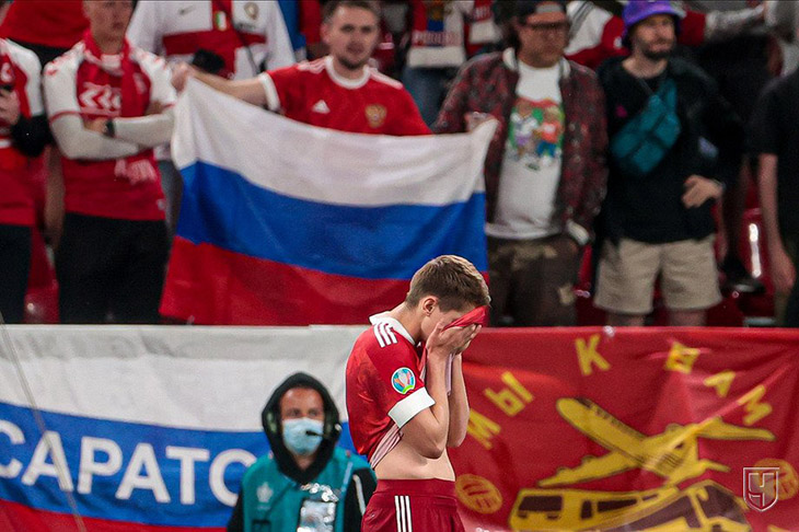 Чемпионат Европы Россия — Дания — 1:4