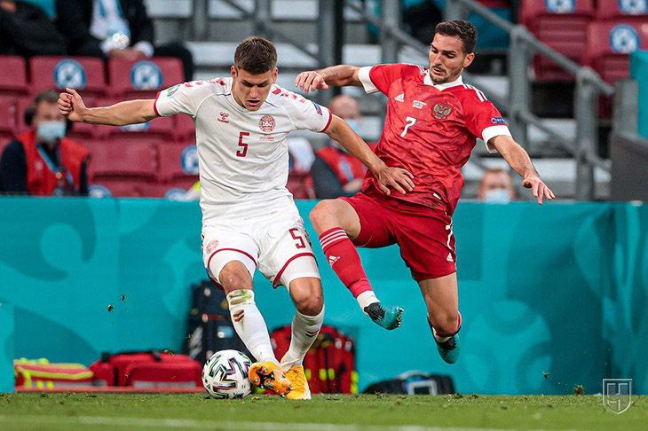Чемпионат Европы Россия — Дания — 1:4 Оздоев