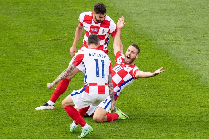 Чемпионат Европы Хорватия — Шотландия — 3:1