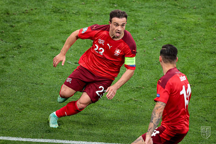1/4 финала Швейцария — Испания — 1:1 д.в Пенальти — 1:3