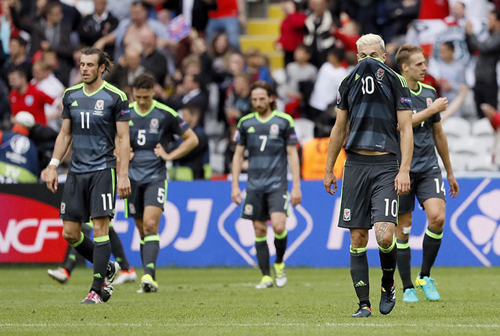 Евро 2016 Англия - Уэльс 2:1