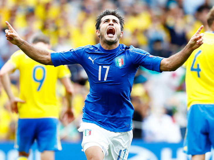 Чемпионат Европы 2016 Италия - Швеция 1:0 ЭДЕР ГОООЛ!