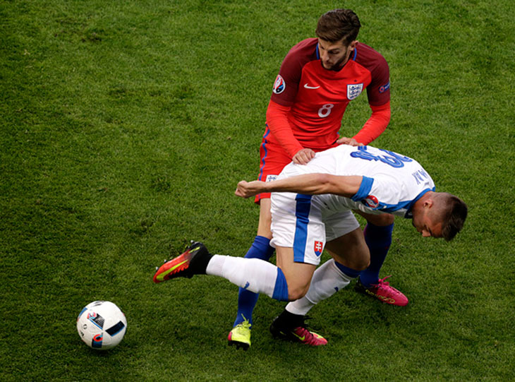 Чемпионат Европы-2016 Словакия – Англия – 0:0.