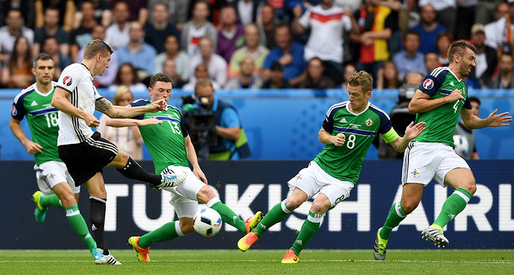 Чемпионат Европы 2016 Северная Ирландия - Германия 0:1