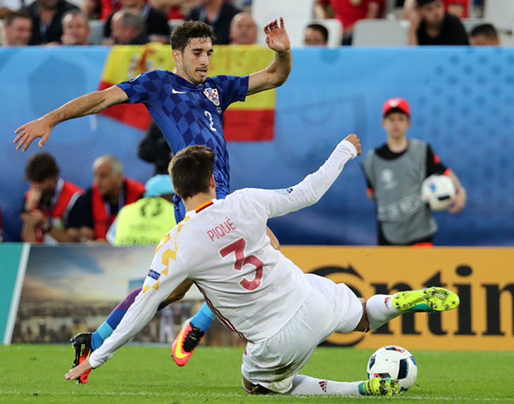 Чемпионат Европы 2016 Хорватия - Испания 2:1