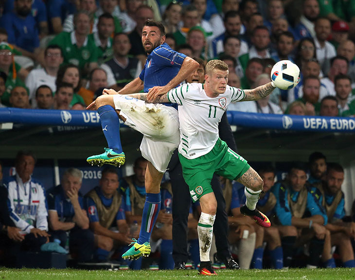 Чемпионат Европы 2016 Италия - Ирландия 0:1