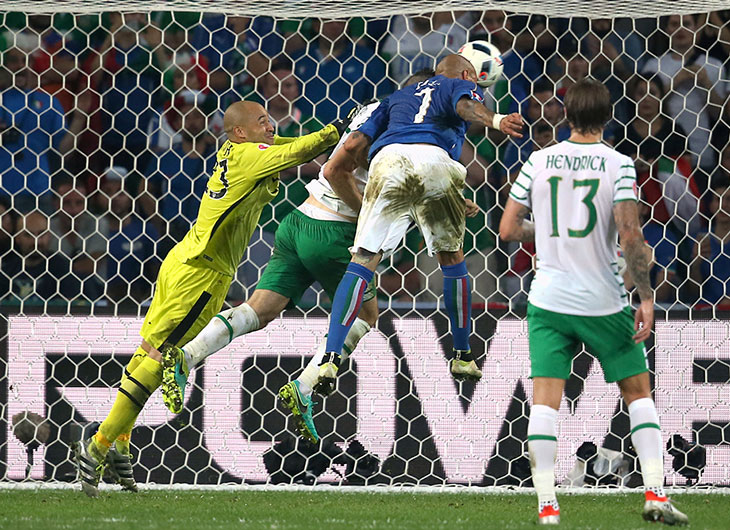 Чемпионат Европы 2016 Италия - Ирландия 0:1