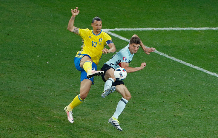 Златан Ибрагимович - лучший нападающий сборной Швеции всех времен.