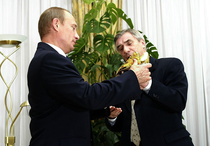 Георгий Ярцев и Владимир Путин