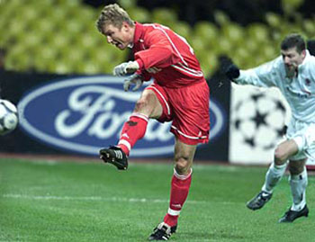 2001 Лига Чемпионов Спартак-Спарта 2:2 Бесчастных гол