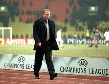 Лига Чемпионов Спартак - Лион 2001 год Олег Романцев