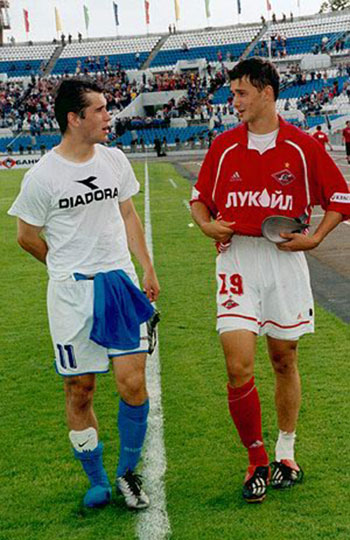 Зенит-Спартак 0:1, 2002 год Кержаков и Сычёв