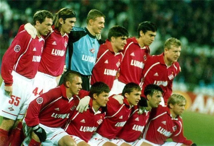 Лига Чемпионов Спартак - Ливерпуль 2002 год