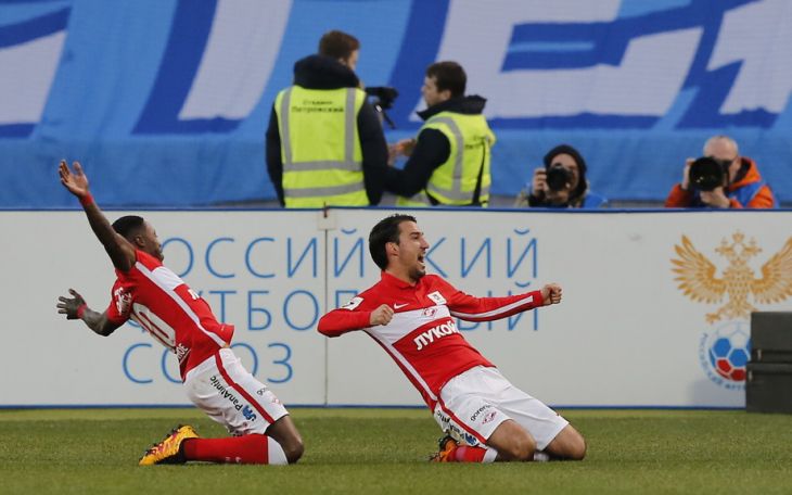 Попов и Квинси гол в ворота Зенита!!!
