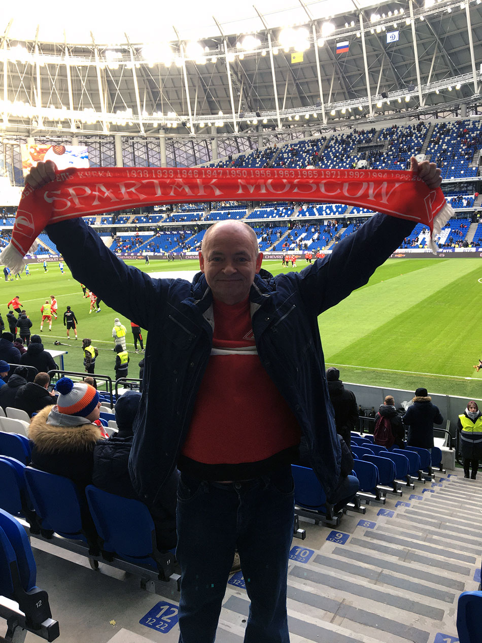 Я на стадионе ВТБ Динамо - Спартак 0-2!!