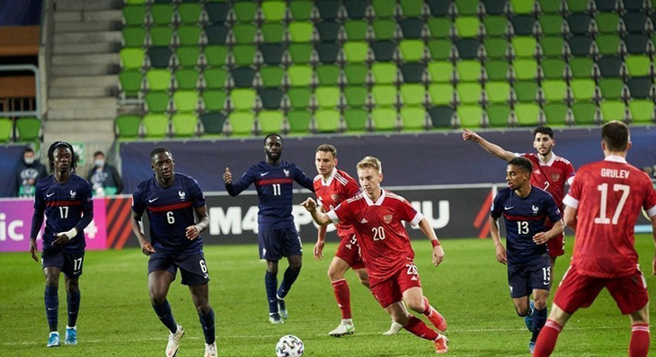 Россия U21 — Франция U21 — 0:2