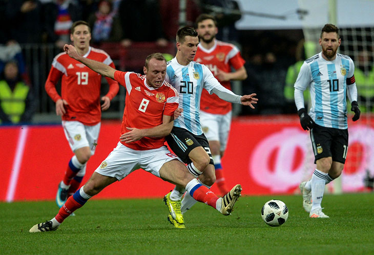 Россия-Аргентина 0-1 Глушаков