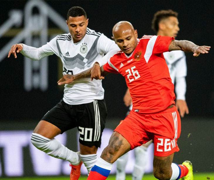 Товарищеский матч Германия – Россия – 3:0 Ари дебют за сборную России
