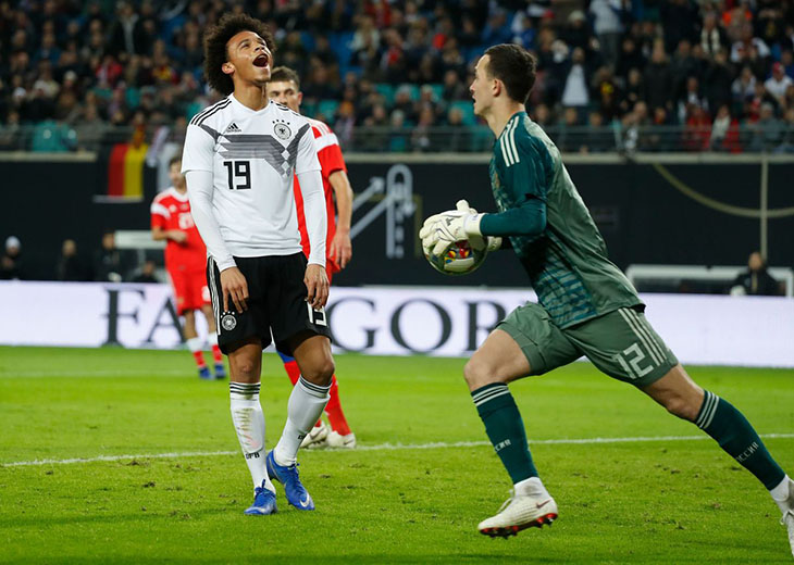Товарищеский матч Германия – Россия – 3:0 Лунёв