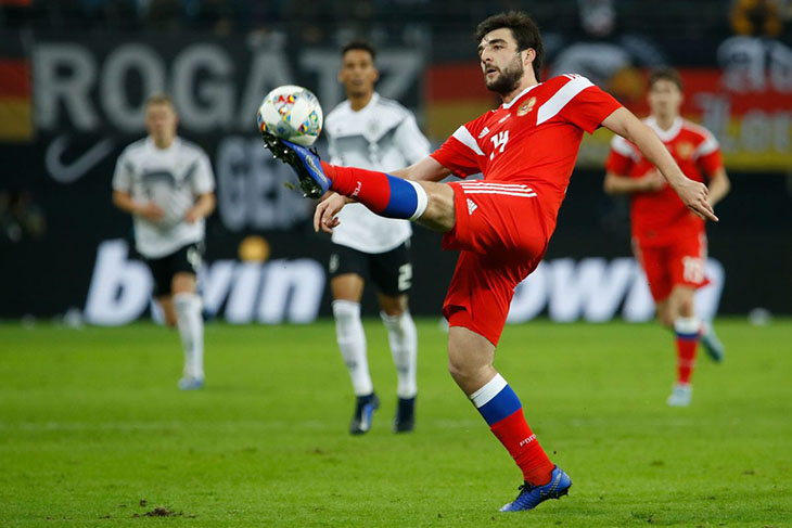 Товарищеский матч Германия – Россия – 3:0 Джикия