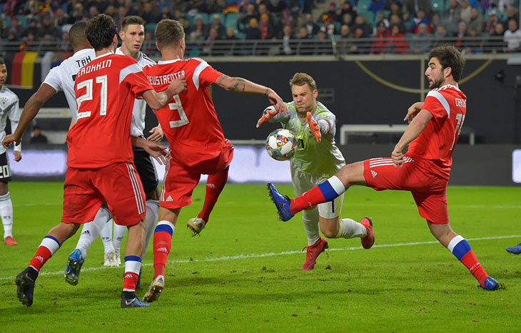 Товарищеский матч Германия – Россия – 3:0