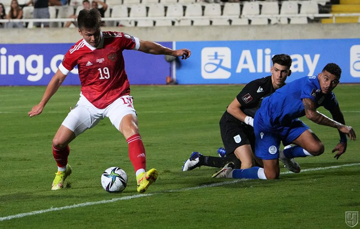 Кипр — Россия — 0:2 ЧМ. Отборочный турнир