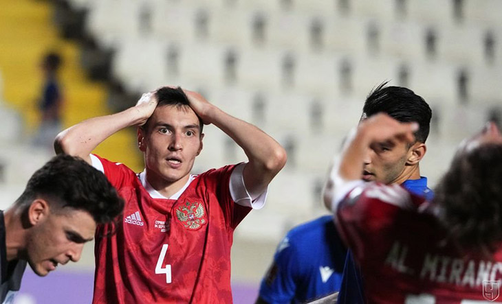 Кипр — Россия — 0:2 ЧМ. Отборочный турнир