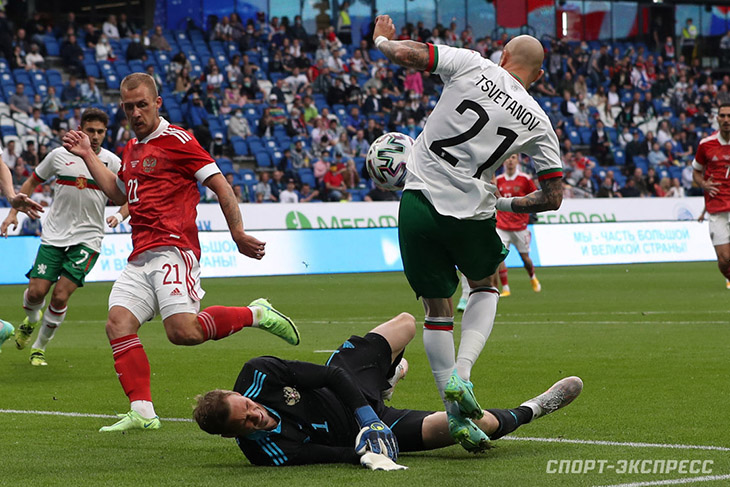 Товарищеский матч Россия — Болгария — 1:0