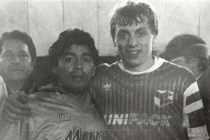 Валерий Шмаров и Диего Марадона