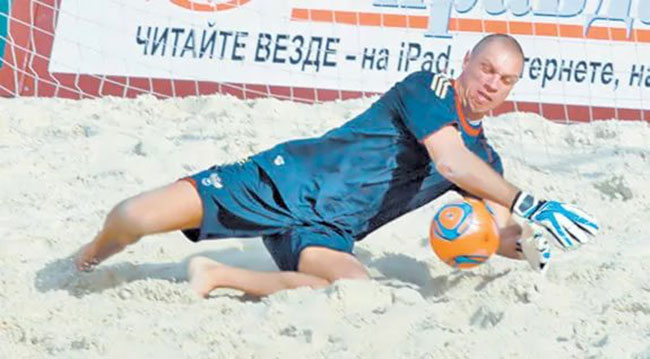 Александр Филимонов Чемпион Мира по пляжному футболу!!!