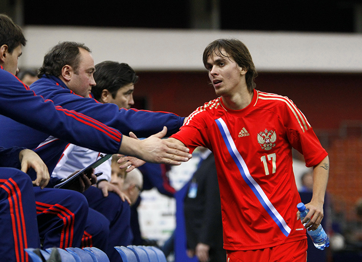 Каюмов игрок молодёжной сборной России